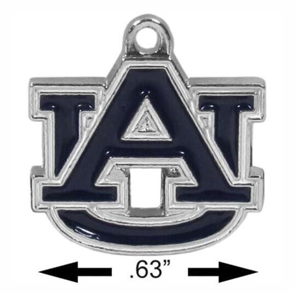 NCAA Siskiyou Sports Fan Shop Auburn Tigers Chain Necklace with Small Charm 22 - Picture 3 of 3